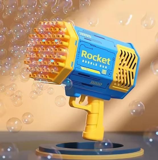 Bubble Gun Machine Kids Automatic Soap Based Bubble Blower piqnsv-2x