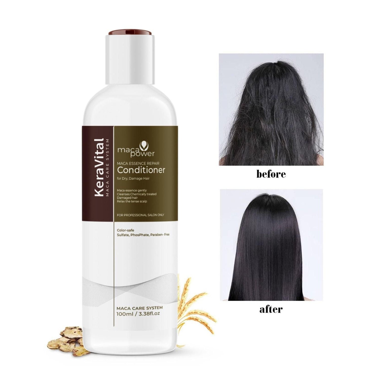 Karseell Hair Repair Set: Shampoo & Conditioner with Maca Care System (Pack of 2) piqnsv-2x
