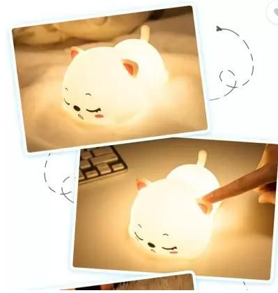 Silicon Snoring Cat Night Light Night Lamp piqnsv-2x