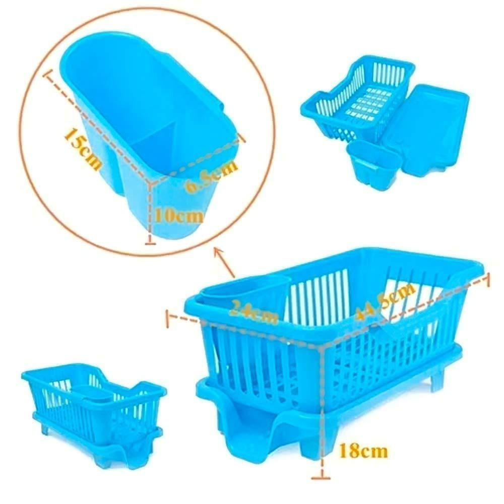 3 in 1 Kitchen Dish Drainer piqnsv-2x