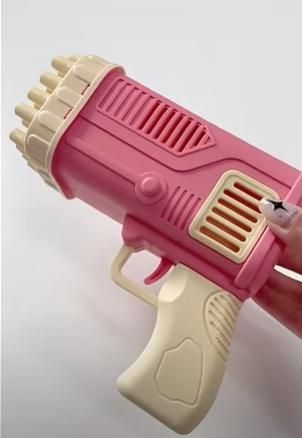 Bubble Gun Machine Kids Automatic Soap Based Bubble Blower piqnsv-2x