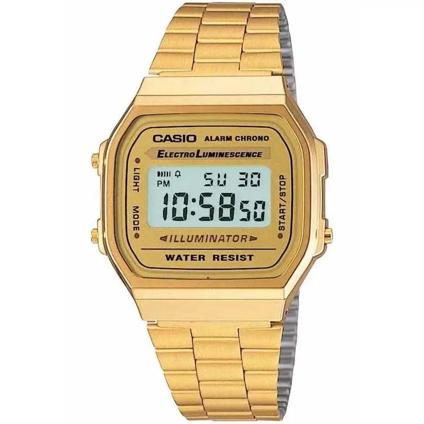 Casio Vintage Digital Gold Unisex Watch piqnsv-2x