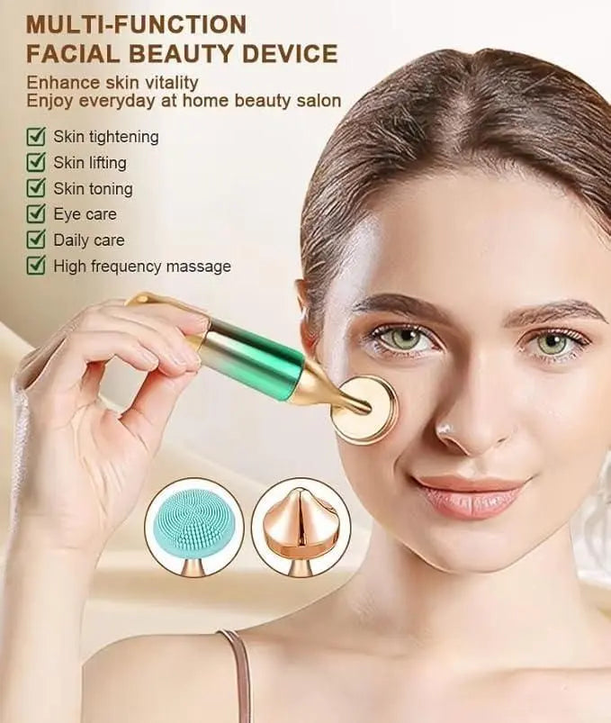 3-in-1 Face, Neck & Eyes Massager piqnsv-2x