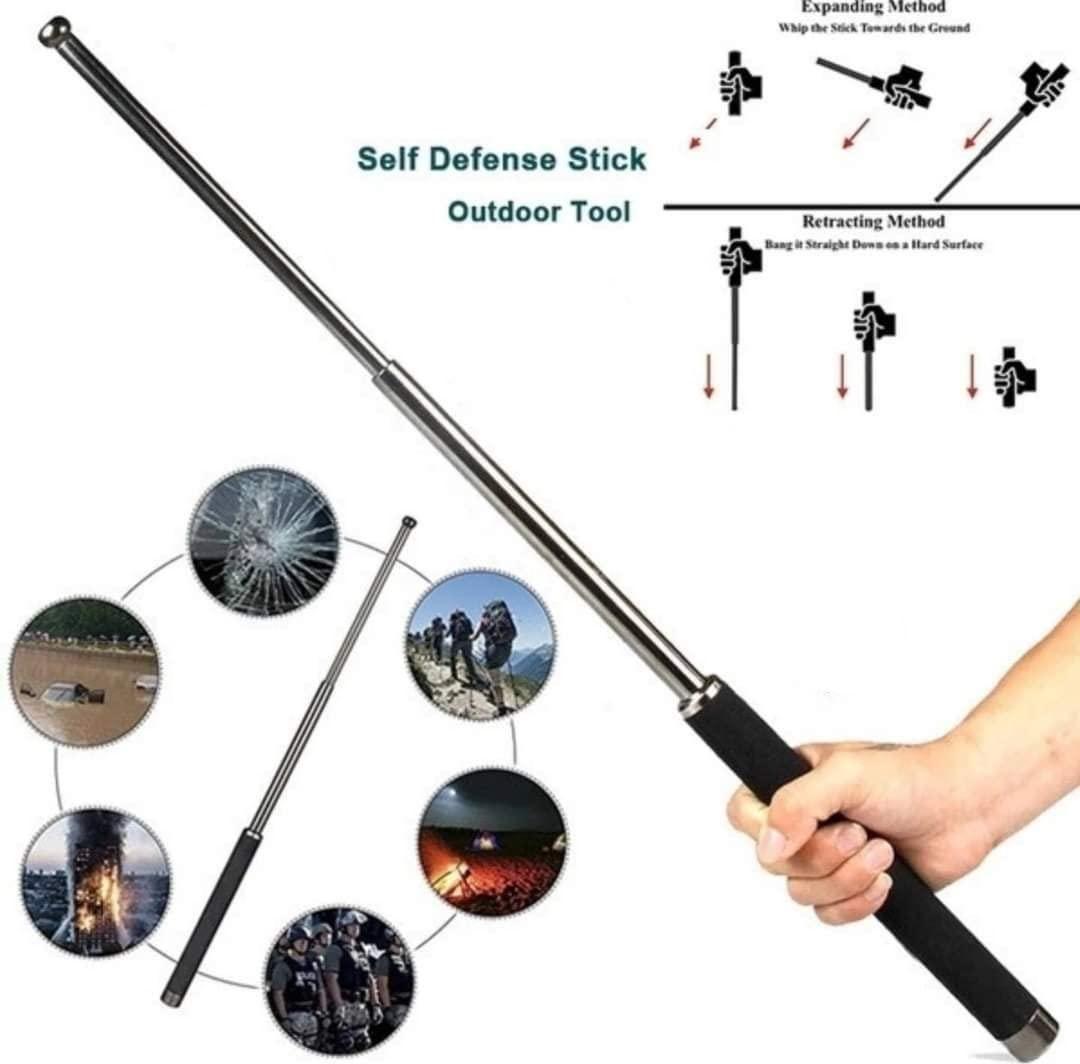 Self Defense Stick or Hand Pointer Extendable Telescopic Retractable Pointer piqnsv-2x