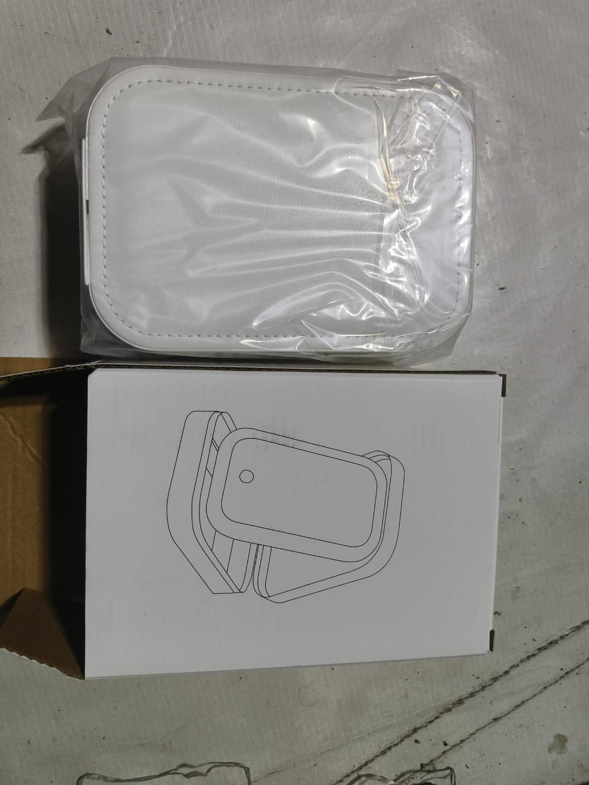 White Jewelry Box with LED Mirror piqnsv-2x