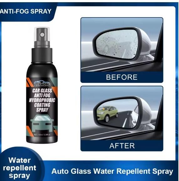 Car Glass Anti- Fog Hydrophobic Coating 100ML (Pack of 2) piqnsv-2x