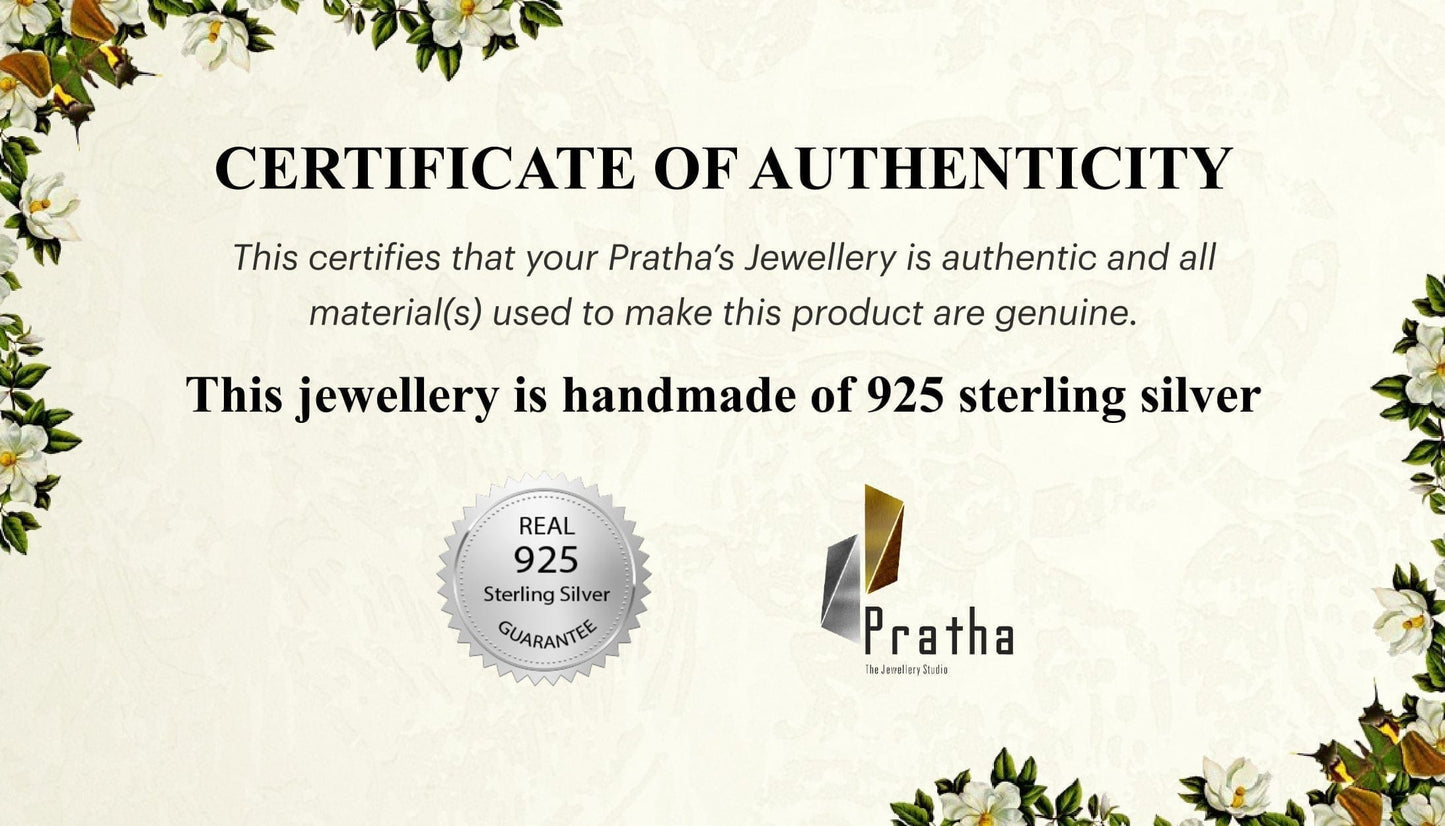 Bold Linked Bracelet (Adjustable) Pratha the jewellery studio pune