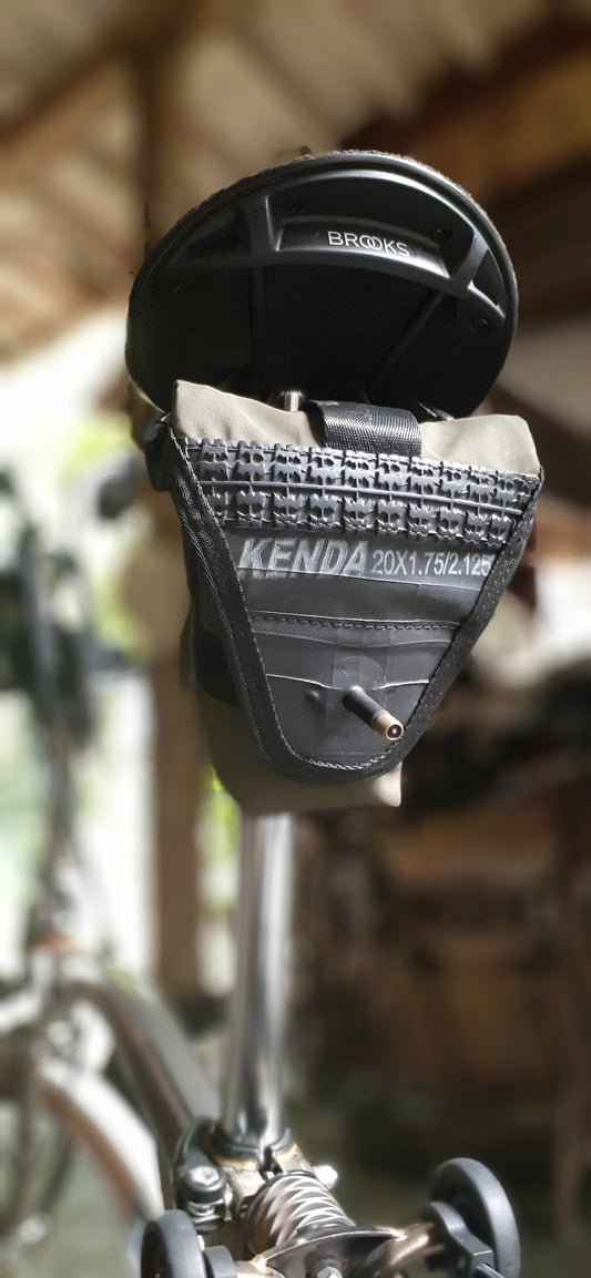 Kenny Eco Bike Saddle Bag Paguro Upcycle