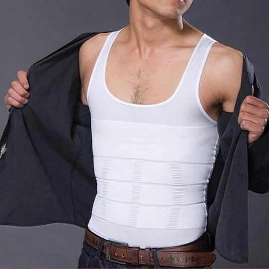 Men's Solid Compression Flexvest piqnsv-2x