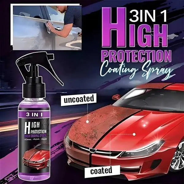 Hydrophobic Polish Nano Coating Agent Car Scratch Spray Cars Polishing for Motorcycles, Boats (Pack of 2) piqnsv-2x