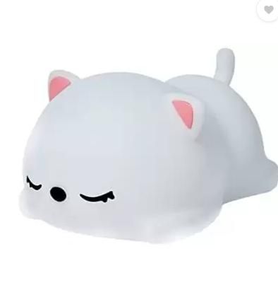 Silicon Snoring Cat Night Light Night Lamp piqnsv-2x
