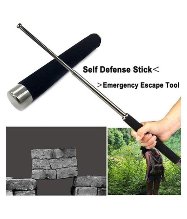 Self Defense Stick or Hand Pointer Extendable Telescopic Retractable Pointer piqnsv-2x