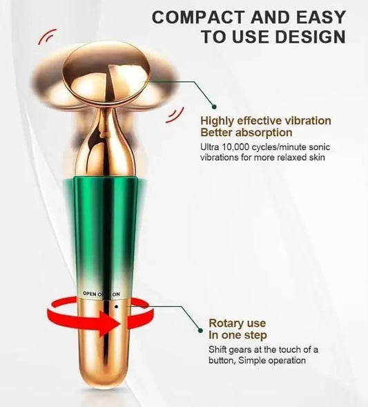 3-in-1 Face, Neck & Eyes Massager piqnsv-2x