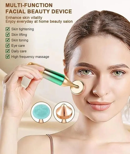 3-in-1 Face, Neck & Eyes Massager piqnsv-2x