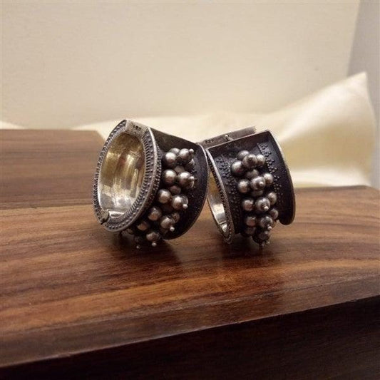 Broad Hoops Pratha the jewellery studio pune