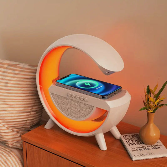 G-Shape LED Wireless Charging Speaker Lamp piqnsv-2x