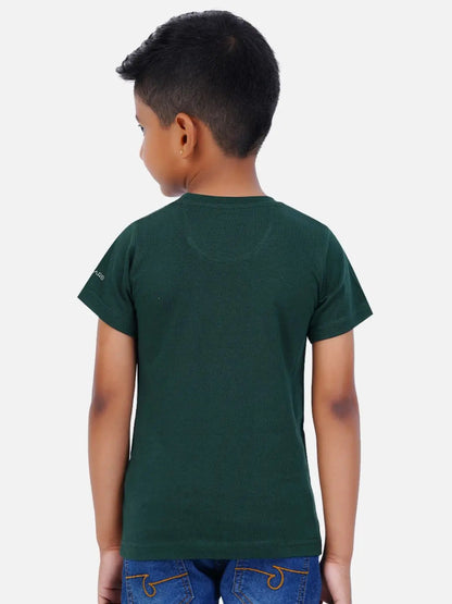 Cotton Printed T-shirt for Boy and Girl - Tortoise AIR GARB PRIVATE LIMITED