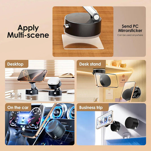 Vacuum Magnetic Suction Phone Holder piqnsv-2x